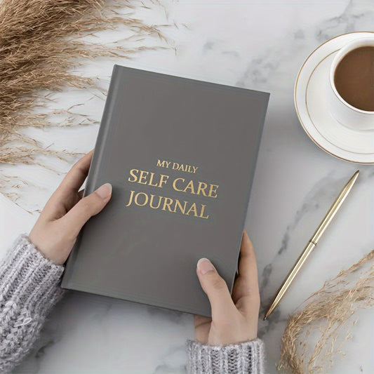 Self Care Journal : 5 Minute Journal - Record Five Minutes A Day For More Affirmation & Reflection, Optimism, Positivity, Happiness, A Simple Hardcover Five Minute Guide Daily
